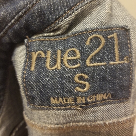 Embellished Rue 21 Denim Vest - Picture 5 of 5